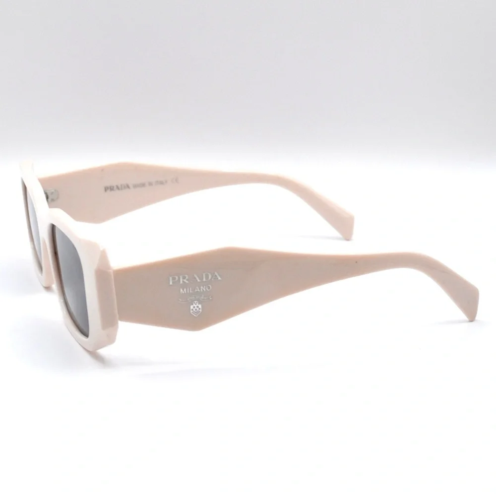 Prada Women’s Sunglasses | White Frame | Grey Lenses | Like New - Picture 9 of 14